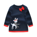 Nueva Moda Otoño Invierno Hollow Pullover Baby Sweater Niños Niñas de Punto Suéter para Niñas Suéteres Vestido